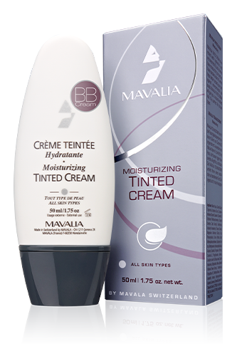 Tinted Cream — Face care and beauty product.