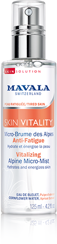 Vitalizing<br>Alpine Micro-Mist — The new beauty step of healthy glow hydration from the Alps ! 