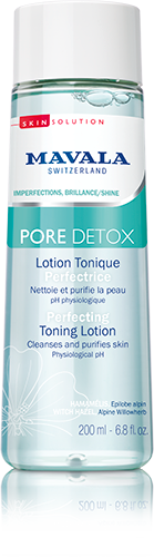 Perfecting<br>Toning Lotion — Purify your skin with Alpine freshness !