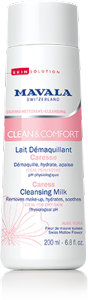 Caress<br>Cleansing Milk — Dermo-cleanse your skin with Alpine softness !