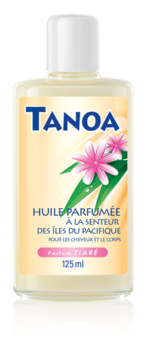 Huile Tanoa Tiaré — Huile pour la beauté des cheveux et du corps.