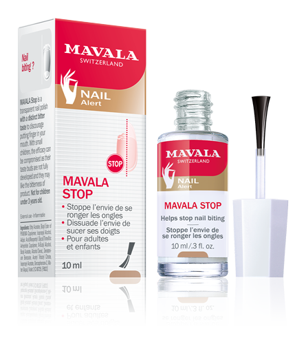 Mavala Stop — Stoppe l'envie de porter les doigts à la bouche pour garder de beaux ongles. 
