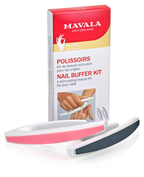 Polissoirs — Le kit de beauté lissant et stimulant pour les ongles.