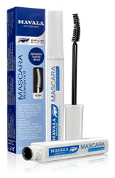 Waterproof Mascara — Eyelash care make-up enriched with silk proteins. Water resistant.