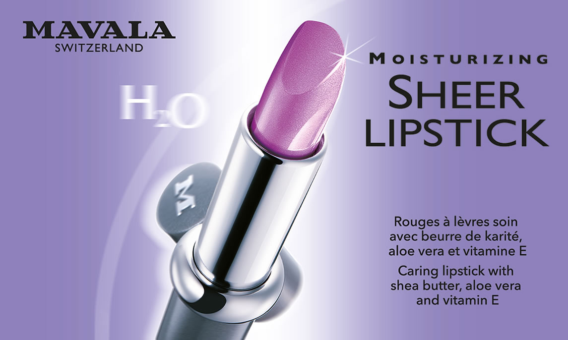 Sheer Lipstick Collection — SHEER LIPSTICKS, l’indispensable touche de brillance et d’élégance pour vos lèvres !  
