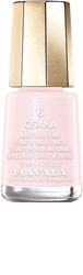 Osaka — Eine rosarötliche Cremenfarbe, wie Kirschenblüten hinter dem japanischen Schrein