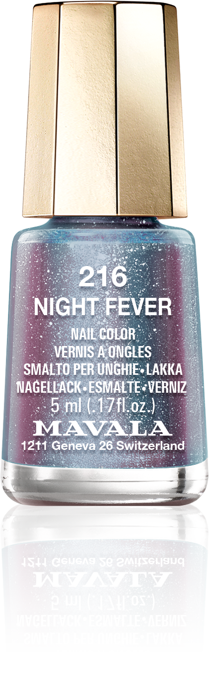 Night Fever — A dark purple blue, like a mythical, magical scarab 