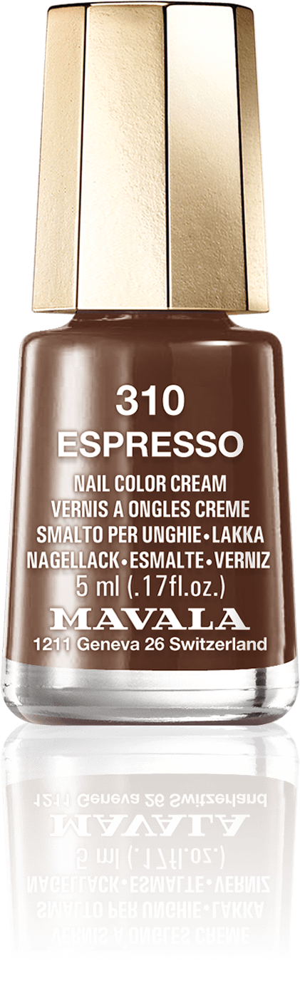 Espresso — A warm dark brown 