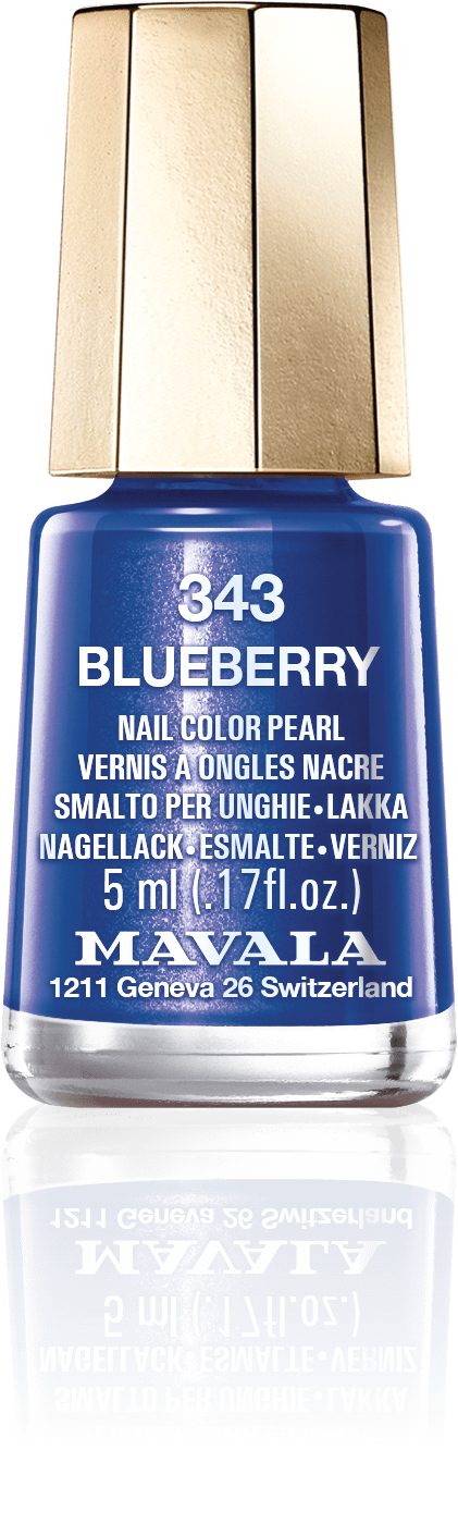 Blueberry — Un bleu shocking